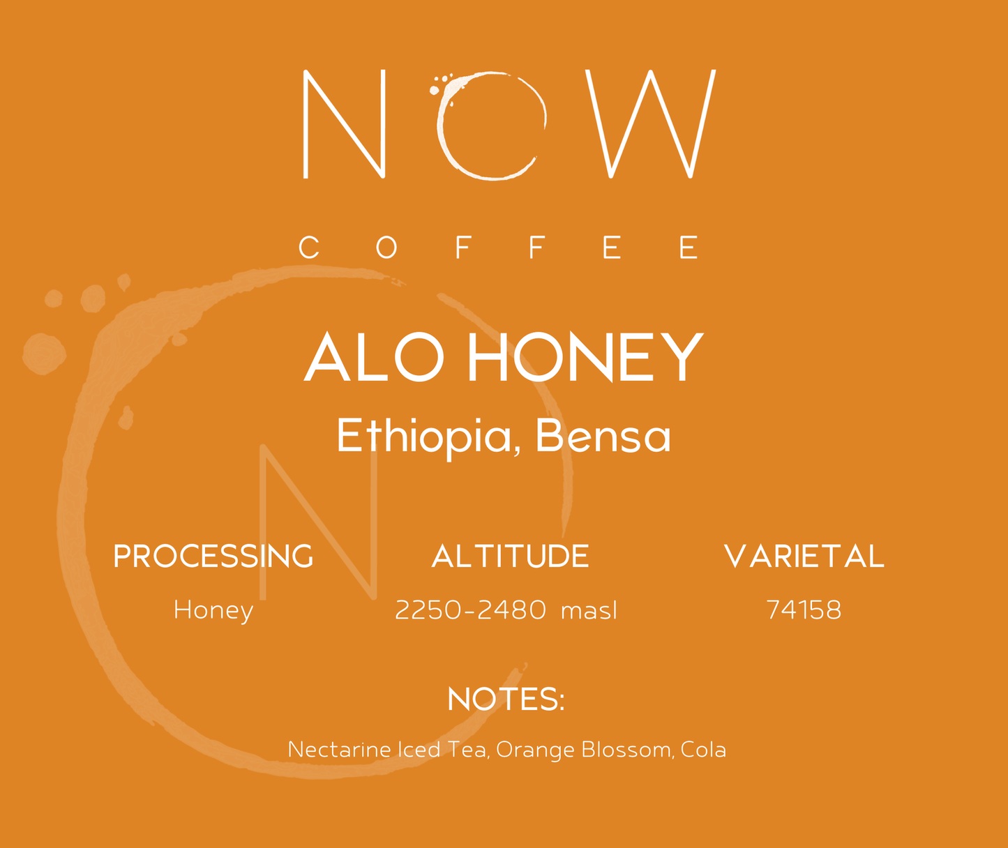 ALO HONEY | ETHIOPIA | SPECIAL RELEASE