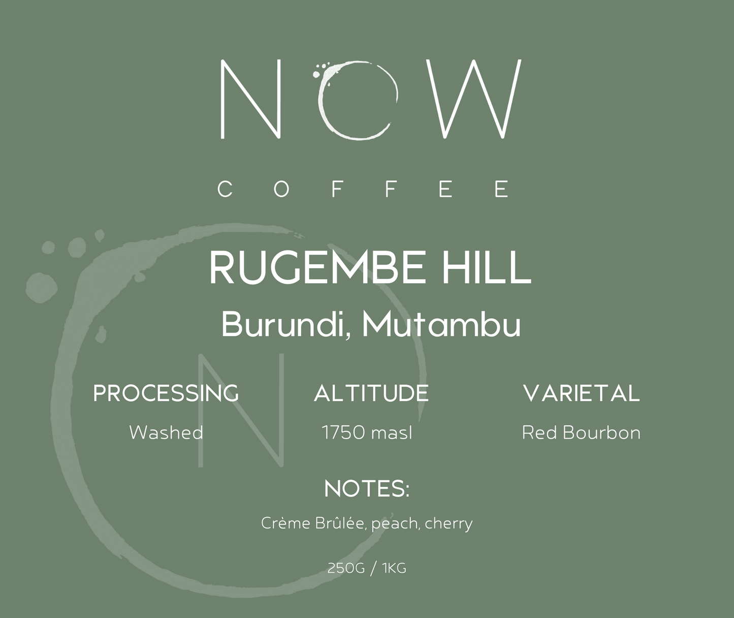 RUGEMBE HILL | BURUNDI